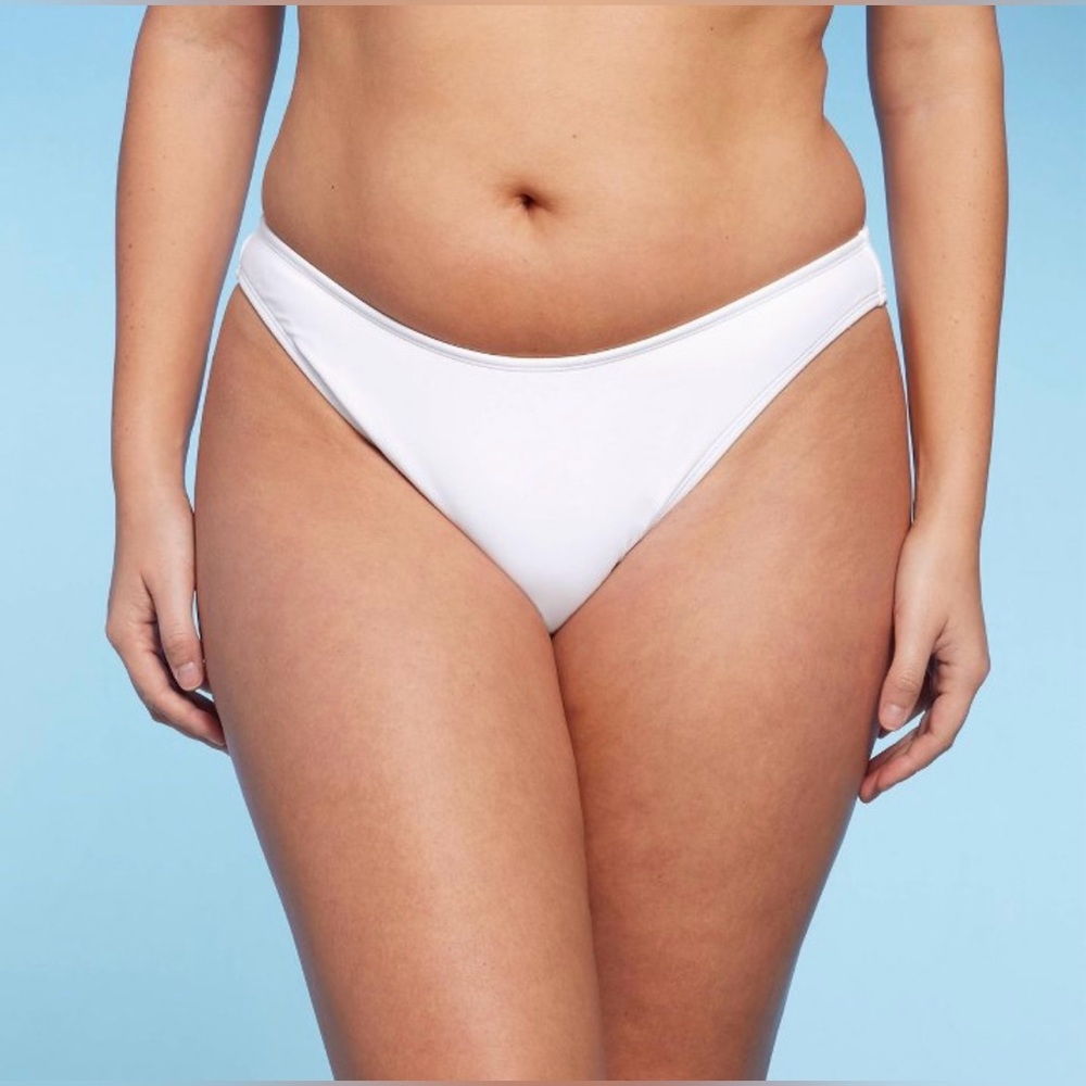 Wild Fable High Leg Extra Cheeky Bikini Bottom Size XL
